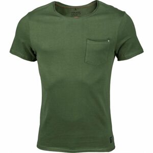 BLEND T-SHIRT S/S Pánské tričko, tmavě zelená, veľkosť L