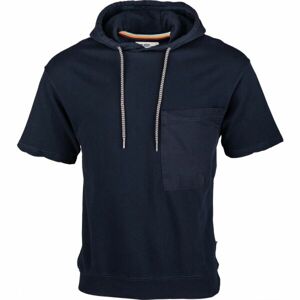 BLEND HOODIE-SWEAT Pánská mikina, tmavě modrá, veľkosť M