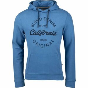 BLEND HOODIE-SWEAT Pánská mikina, modrá, velikost S