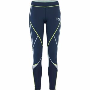 KARI TRAA LOUISE TIGHTS Dámské sportovní legíny, tmavě modrá, velikost XL