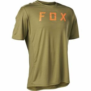 Fox RANGER SS Pánský dres na kolo, khaki, velikost L