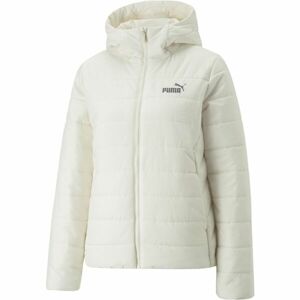 Puma ESS HOODED PADDED JACKET Dámská bunda, béžová, velikost XS