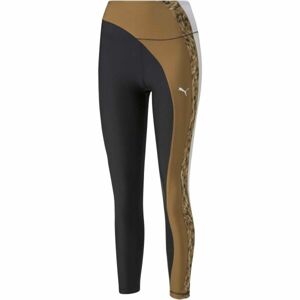 Puma SAFARI GLAM HIGH WAIST FULL Dámské tréninkové legíny, černá, velikost S