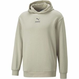 Puma BETTER HOODIE FL Pánská mikina, béžová, velikost XXL