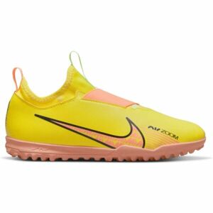 Nike JR ZOOM MERCURIAL VAPOR 15 ACADEMY TF Dětské turfy, žlutá, velikost 36