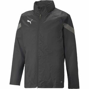 Puma TEAMFINAL ALL WEATHER JACKET Pánská fotbalová mikina, černá, velikost M