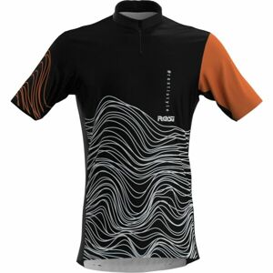 Rosti CURVE Pánský cyklistický dres, černá, veľkosť XXXXL