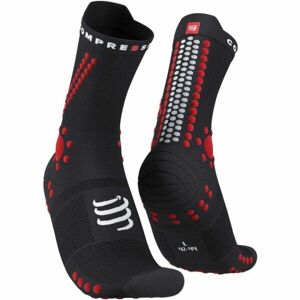 Compressport PRO RACING SOCK v4.0 RUN HIGH Běžecké ponožky, černá, velikost T2