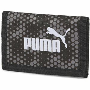 Puma PHASE AOP WALLET Peněženka, tmavě šedá, velikost