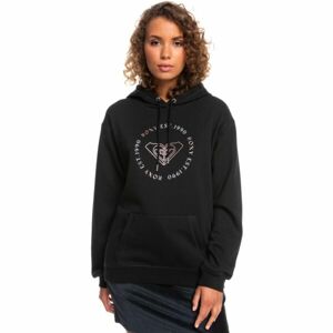 Roxy SURF STOKED HOODIE BRUSHED A Dámská mikina, černá, velikost M