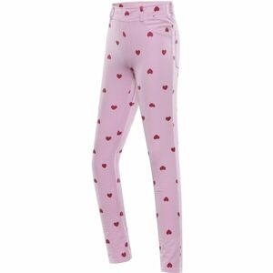 NAX LONGO Dětské bavlněné kalhoty, růžová, velikost 104-110