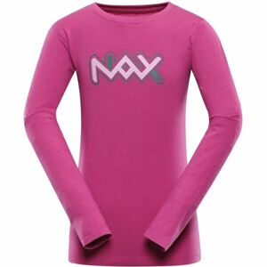 NAX PRALANO Dětské bavlněné triko, růžová, velikost 104-110