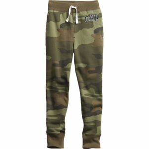 GAP HERITAGE LOGO Chlapecké tepláky, khaki, velikost