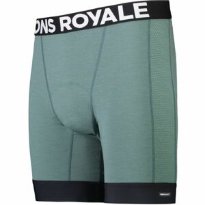 MONS ROYALE EPIC MERINO SHIFT Vložka do pánských bajkových kraťasů z merino vlny, tmavě zelená, velikost XL