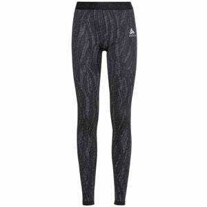 Odlo W BLACKCOMB LIGHT ECO BI BOTTOM LONG Dámské funkční legíny, černá, velikost M