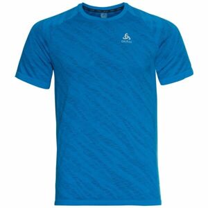 Odlo BLACKCOMB LIGHT ECO BI TOP CREW NECK S/S Pánské funkční tričko, modrá, velikost