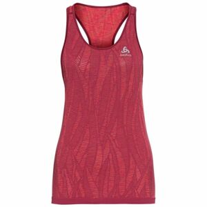 Odlo W BLACKCOMB LIGHT ECO BI TOP CREW NECK SINGLET Dámské funkční tílko, vínová, velikost M