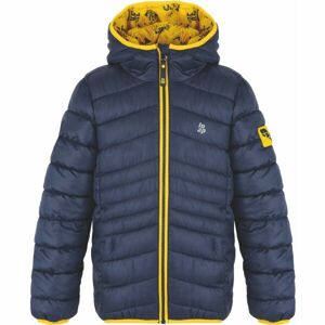 Loap INTERMO Dětská zimní bunda, tmavě modrá, velikost 112-116