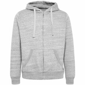 BLEND ZIPHOODIE-SWEAT Pánská mikina, šedá, veľkosť 2XL