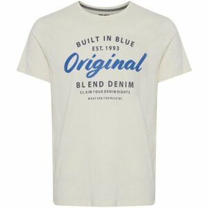 BLEND REGULAR FIT Pánské tričko, bílá, veľkosť XXL
