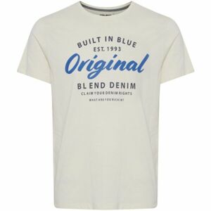 BLEND TEE REGULAR FIT Pánské tričko, bílá, velikost M