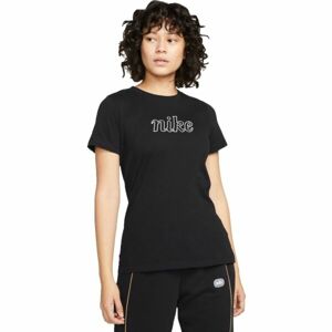 Nike SPORTSWEAR ICON FUTURA Dámské tričko, černá, veľkosť M