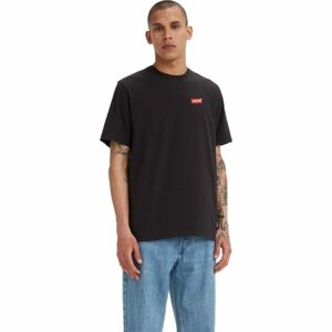 Levi's SS RELAXED FIT TEE Pánské tričko, černá, velikost L