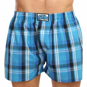 Styx MEN'S BOXERS SHORTS CLASSIC RUBBER Pánské trenky, modrá, velikost