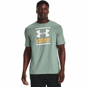 Under Armour FOUNDATION Pánské tričko, zelená, velikost S