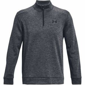 Under Armour ARMOUR FLEECE 1/4 ZIP Pánská fleecová mikina, tmavě šedá, velikost
