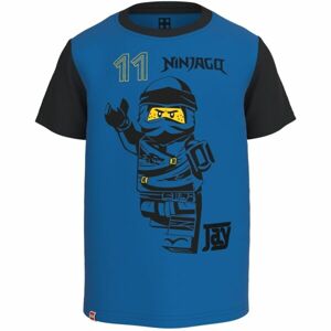 LegoWear T-SHIRT S/S Chlapecké tričko, modrá, velikost 134