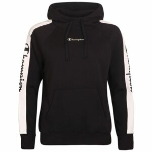 Champion HOODED SWEATSHIRT Dámská mikina, černá, velikost XS