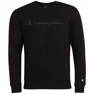 Champion CREWNECK SWEATSHIRT Pánská mikina, černá, velikost XXL