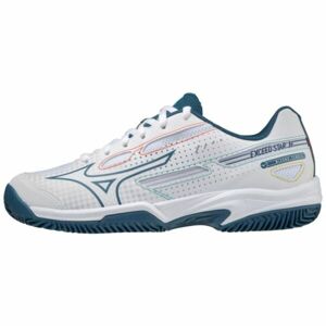 Mizuno EXCEED STAR JR CC Dětská tenisová obuv, bílá, velikost 38.5