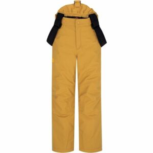 Hannah AKITA JR Dětské lyžařské kalhoty, žlutá, velikost