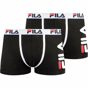 Fila BOXER 2-PACK M Pánské boxery, černá, velikost XXL