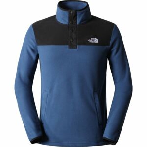 The North Face M HOMESAFE SNAP NECK FLEECE PULLOVER Pánská fleecová mikina, modrá, velikost L