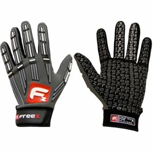 FREEZ G-80 GOALIE GLOVES SR Florbalové brankářské rukavice, šedá, veľkosť L