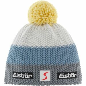 Eisbär STAR POMPON Zimní čepice s bambulí, bílá, veľkosť UNI