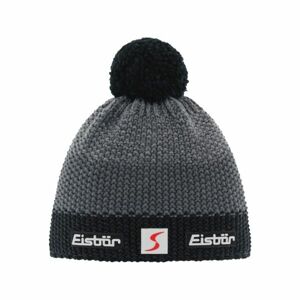 Eisbär STAR POMPON MÜ SP Zimní čepice s bambulí, šedá, veľkosť UNI