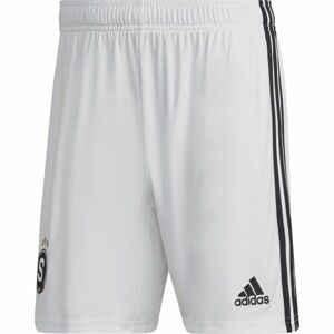 adidas AC SPARTA SHORTS Pánské fotbalové šortky, bílá, velikost