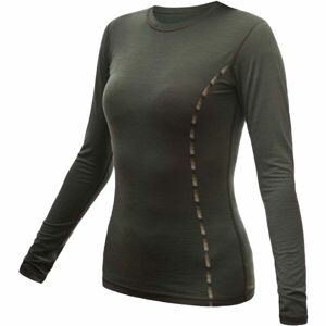 Sensor MERINO AIR Dámské triko, tmavě zelená, velikost
