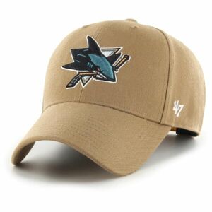 47 NHL SAN JOSE SHARKS MVP SNAPBACK Klubová kšiltovka, hnědá, velikost UNI