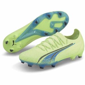 Puma ULTRA ULTIMATE FG/AG Pánské kopačky, světle zelená, velikost 44