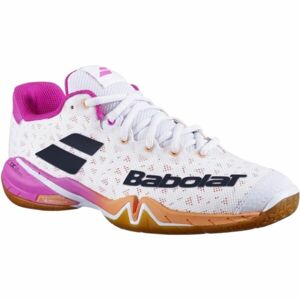 Babolat SHADOW TOUR W Dámská badmintonová obuv, bílá, velikost 40.5