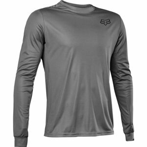 Fox RANGER LS Pánský dres na kolo, tmavě šedá, velikost XXL