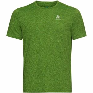 Odlo RUN EASY 365 T-SHIRT CREW NECK SS Pánské běžecké tričko, zelená, velikost M