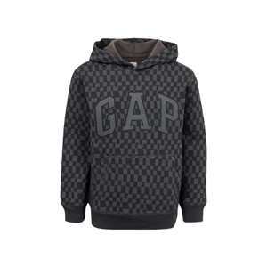 GAP FALL FASHION LOGO Chlapecká mikina, černá, veľkosť XL