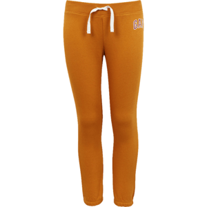 GAP V-FA LOGO JOGGER Dívčí tepláky, oranžová, velikost XL