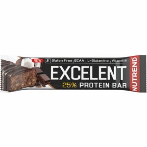 Nutrend EXCELENT PROTEIN ČOKOLÁDA+KOKOS 85 G Proteinová tyčinka, , velikost